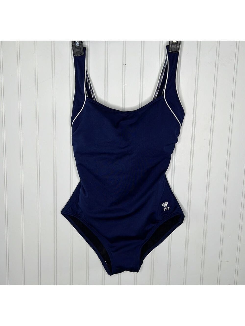 TYR Durafast  Elite Square Neck Control Fit One Piece Suit Size 8